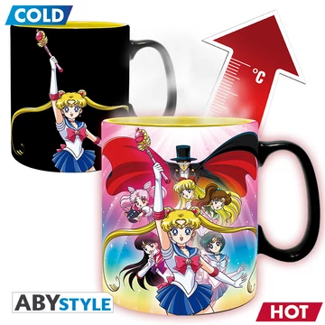 Sailor Moon – Hőre változó bögre (460 ml)