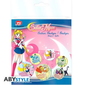 Sailor Moon – Kitűző szett (6 darabos)