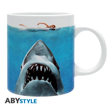 A cápa - Jaws – Használati útmutató mintás bögre (320 ml)