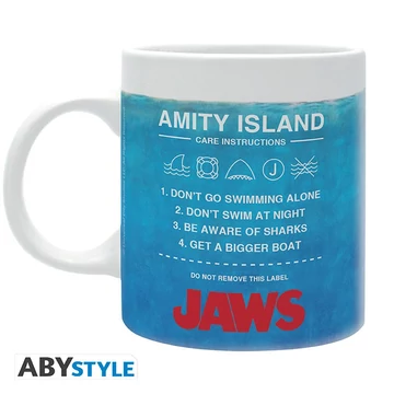 A cápa - Jaws – Használati útmutató mintás bögre (320 ml)