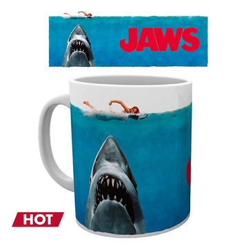 A cápa - Jaws – hőre változó bögre (320 ml)