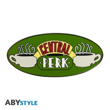 Jóbarátok – Central Perk fém hűtőmágnes