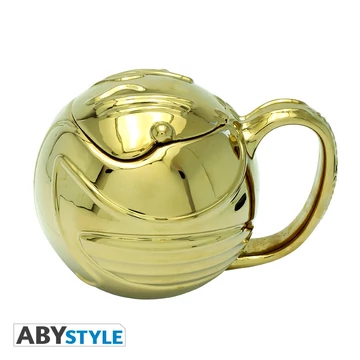 Harry Potter - Aranycikesz 3D bögre tetővel (450 ml)