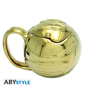 Harry Potter - Aranycikesz 3D bögre tetővel (450 ml)