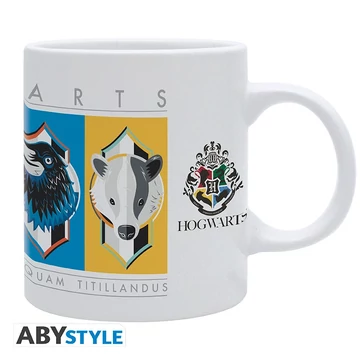 Harry Potter – Roxfort házak címerei bögre (320 ml)