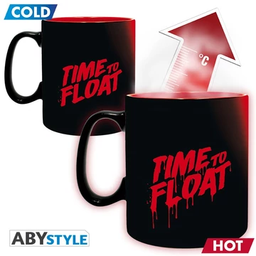 IT – Pennywise „Time to Float” hőre változó bögre (460 ml)