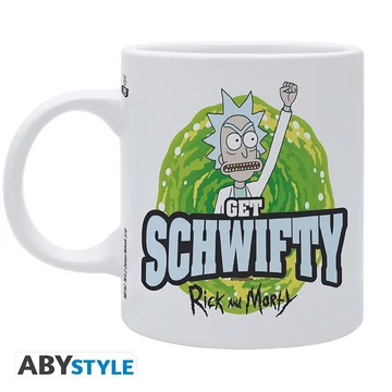 Rick és Morty – Get Schwifty bögre (300 ml)