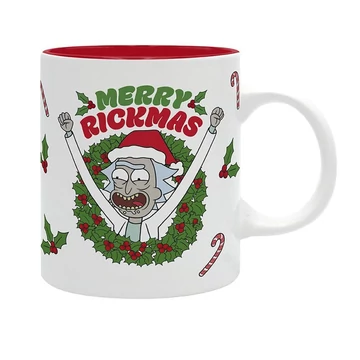 Rick és Morty – Merry Rickmas karácsonyi bögre (320 ml)