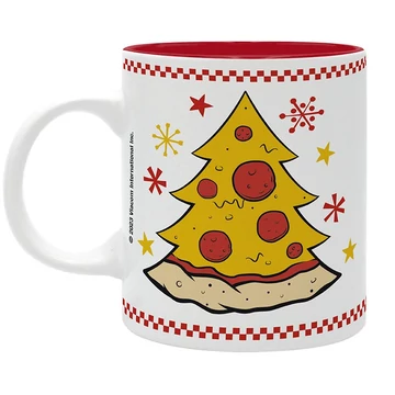 Tini Nindzsa Teknőcök – Merry Pizza Time! karácsonyi bögre (320 ml)
