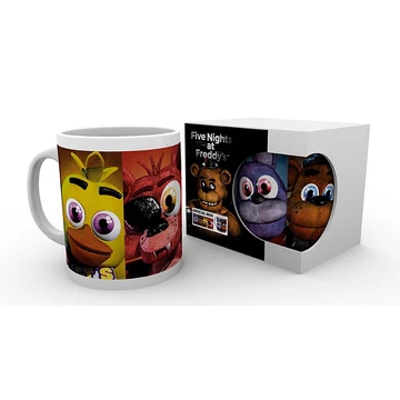 Five Nights at Freddy’s - Bögre animatronikus karakterekkel (320 ml)
