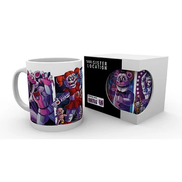 Five Nights at Freddy&#039;s – Sisters bögre (320 ml)