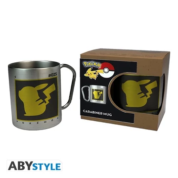 Pokémon – Pikachu karabineres fém bögre (235 ml)