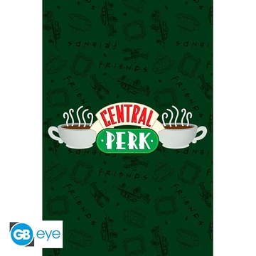 Jóbarátok – Central Perk poszter (91,5x61 cm)