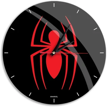 Marvel Pókember logós falióra (30,5 cm)