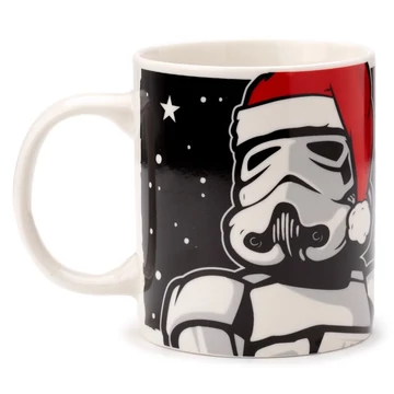 Star Wars – Karácsonyi Stormtrooper porcelán bögre