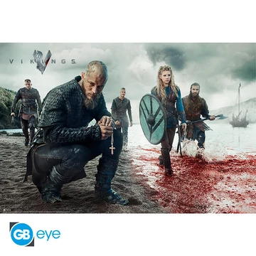 Vikings – Véráztatta táj poszter (61x91,5 cm)