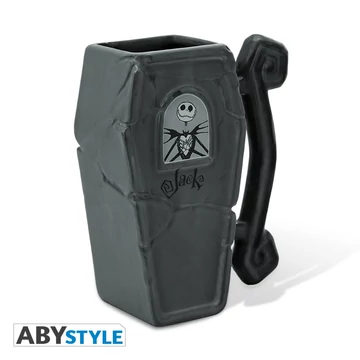 Karácsonyi lidércnyomás – Jack koporsós 3D bögre (350 ml)