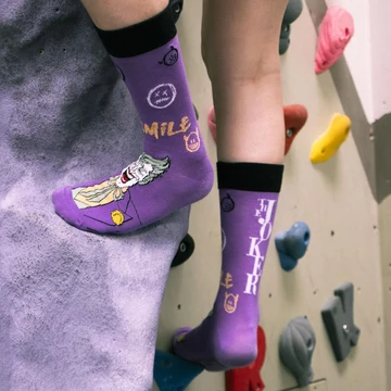 Batman Joker férfi hosszú szárú zokni 38/45