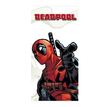 Deadpool Finger gun fürdőlepedő, strand törölköző 70x140 cm (Fast Dry)