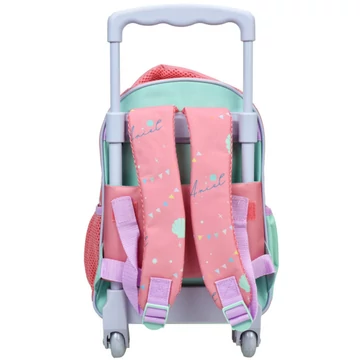 Disney Hercegnők Ariel gurulós ovis hátizsák, táska 30 cm