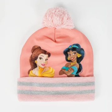Disney Hercegnők Pink gyerek sapka + kesztyű szett