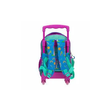 Disney Hercegnők Rapunzel gurulós ovis hátizsák, táska 30 cm