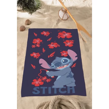 Disney Lilo és Stitch, A csillagkutya fürdőlepedő, strand törölköző 70x140 cm