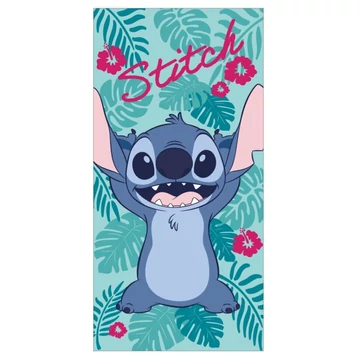 Disney Lilo és Stitch, A csillagkutya fürdőlepedő, strand törölköző 70x140 cm (Fast Dry)