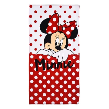 Disney Minnie Dots fürdőlepedő, strand törölköző 70x140 cm