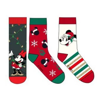 Disney Minnie Karácsonyi női zokni 39/41