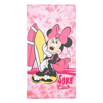 Disney Minnie Surf Club fürdőlepedő, strand törölköző 70x140 cm (Fast Dry)