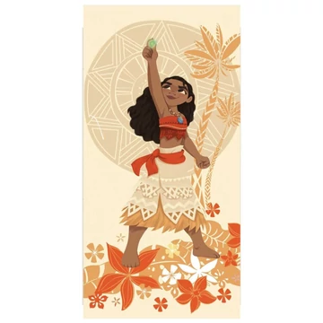 Disney Vaiana Gaia Stone fürdőlepedő, strand törölköző 70x140 cm (Fast Dry)
