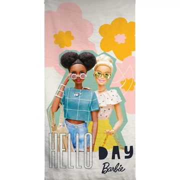Barbie Hello fürdőlepedő, strand törölköző 70x140 cm (Fast Dry)