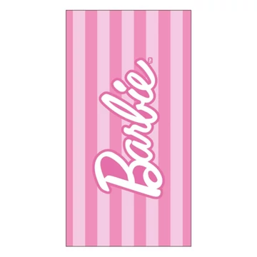 Barbie Striped fürdőlepedő, strand törölköző 70x140 cm (Fast Dry)