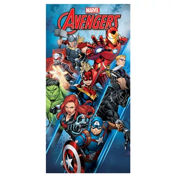 Bosszúállók Heroes fürdőlepedő, strand törölköző 70x137 cm (Fast Dry