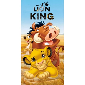 Disney Az Oroszlánkirály Pride Lands Trio fürdőlepedő, strand törölköző 70x140 cm