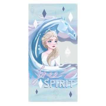 Disney Jégvarázs Ice Horse fürdőlepedő, strand törölköző 70x137 cm (Fast Dry