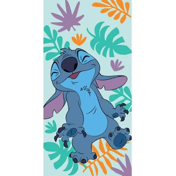 Disney Lilo és Stitch, A csillagkutya Fun fürdőlepedő, strand törölköző 70x140 cm
