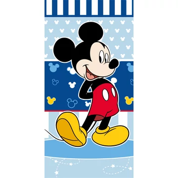 Disney Mickey Blue fürdőlepedő, strand törölköző 70x140 cm