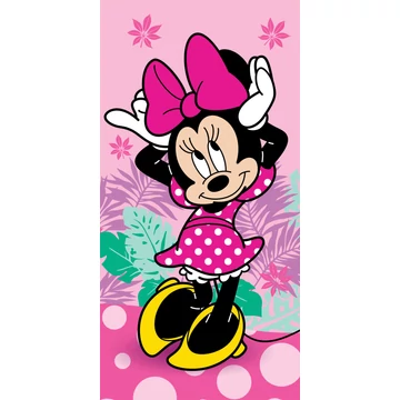 Disney Minnie Pretty in Pink fürdőlepedő, strand törölköző  70x140 cm
