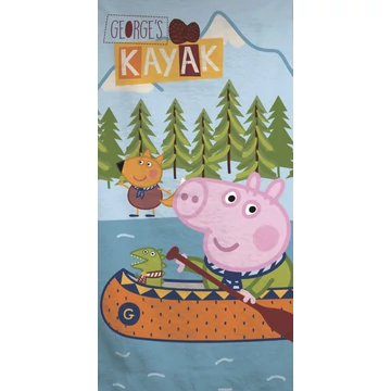 Peppa malac Kayak fürdőlepedő, strand törölköző 70x140 cm