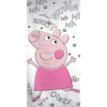 Peppa malac Snort fürdőlepedő, strand törölköző 70x140 cm