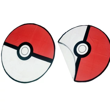 Pokémon Pokeball forma fürdőlepedő, strand törölköző 130 cm (Fast Dry