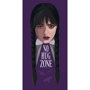 Wednesday No Hug fürdőlepedő, strand törölköző 70x140 cm