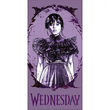 Wednesday Purple fürdőlepedő, strand törölköző 70x140 cm