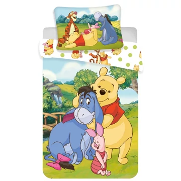 Disney Micimackó Hundred Acre Wood Gyerek ágyneműhuzat 100x135 cm, 40x60 cm