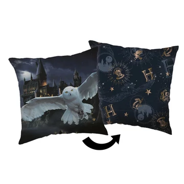 Harry Potter Hogwarts párna, díszpárna 40x40 cm