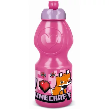 Minecraft Girls kulacs, sportpalack 400 ml