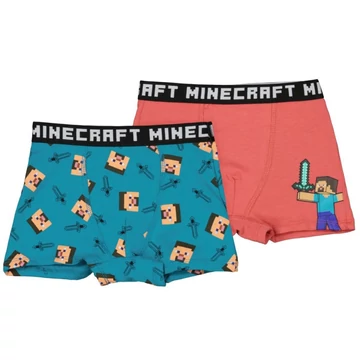 Minecraft gyerek boxeralsó 2 darab/csomag 8 év