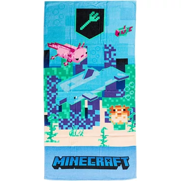 Minecraft Trident fürdőlepedő, strand törölköző 70x140 cm